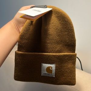 Carhartt Mustard Brown Beanie